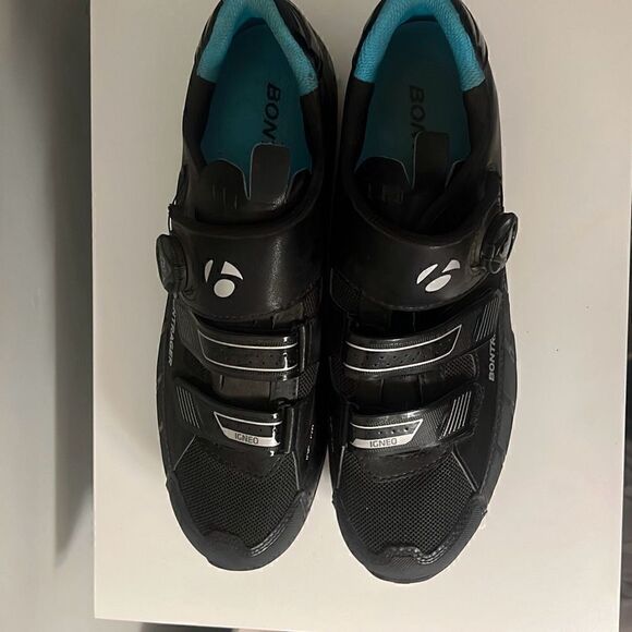 Bontrager Igneo Women\'s Black Blue Outdoor Cycling Athletic Shoes Size 11.5 main image 7
